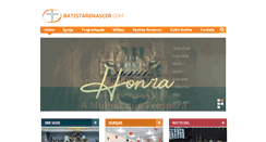 Desktop Screenshot of batistarenascer.com